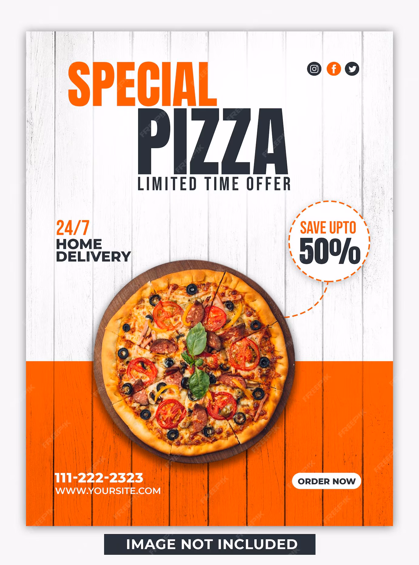 3 Πίτσες special στη τιμή των 2!
